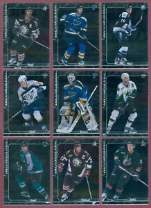 2000-01 BAP BE A PLAYER SIGNATURE SERIES RETRO NHL HOCKEY CARD 1 TO 142 SEE LIST