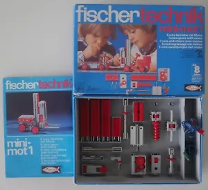 Absolut Top: fischertechnik Mini-Mot 1! Complete With Ba Boxed - Picture 1 of 4