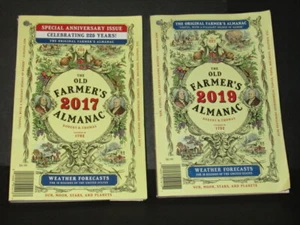 Old Farmer’s Almanac 2017 2019 Thomas Weather Forecast Sun Moon Planets Trivia - Picture 1 of 1