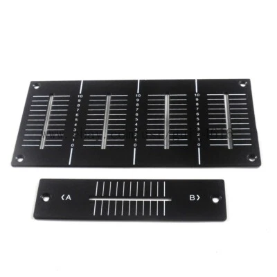 1 juego de placa frontal principal OEM para panel de fader Pioneer DJM800 DAH2427, DAH2426 Foto 1 de 2