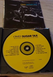 OMD Sugar Tax CD album Manoeuvres orchestrales dans le noir synth pop - Photo 1/1