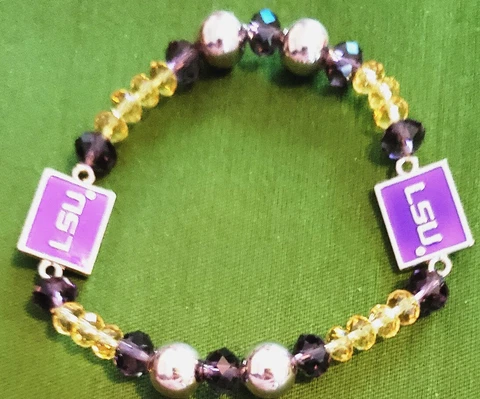 Fun LSU Tigers Fan Bracelet Cover