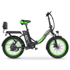 Hidoes C1 20" Folding Electric Bike 48V 13Ah W750 Motor Fat Tire E-Bike - Picture 1 of 15