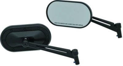 Espejos retrovisores industriales pesados Kuryakyn para negros Foto 1 de 4
