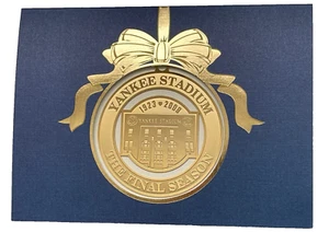 New York Yankees Christmas Ornament 2008 Final Season at Yankee Stadium Limited - Bild 1 von 4