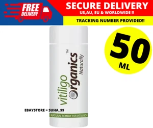 Vitiligo Organics for White Spots Skin Repair RePigmentation - Repacked 50 ml - Picture 1 of 8