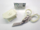 Silver Glow in the Dark Multitool Shears for EMT, EMS, Paramedic or Firefighter