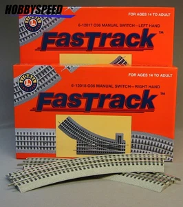 LIONEL FASTRACK TRACK PACK INNER PASSING LOOP LAYOUT switch fast turn 6-12028 NB - Picture 1 of 2