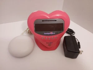 Sonic Alert Very Loud Sweetheart Alarm Clock Bed Shaker Vibrator Pink Heart - Picture 1 of 4
