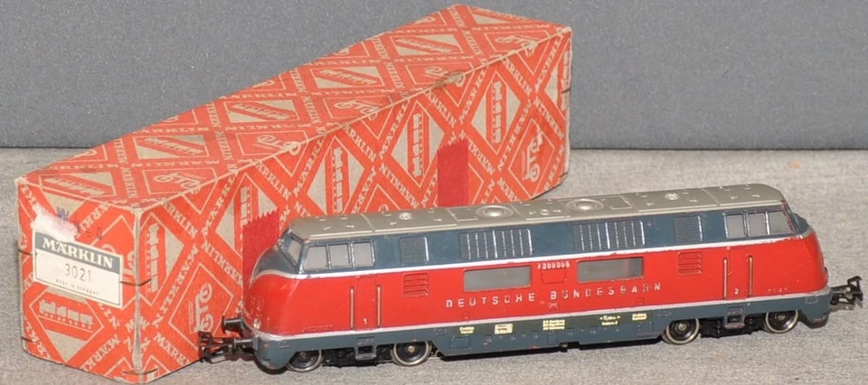 Märklin 3021 .3 Diesellok  V 200006  "Deutsche Bundesbahn"  von 1958  OVP  H0 - Bild 1 von 1