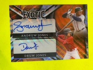 DA106941 2024 2023 Leaf Exotic Andrew Jones and Druw Jones WAVE AUTO 1/1 - Picture 1 of 2