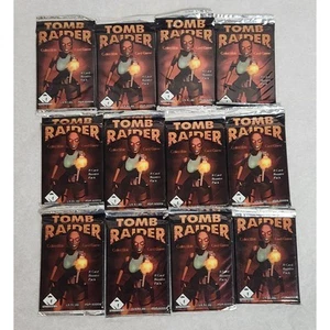 Tomb Raider CCG vintage lot de 12 paquets scellés 1999 neuf - Photo 1/3