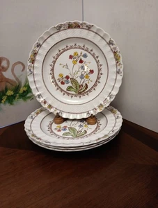 Copeland Spode COWSLIP Essteller 10,5" England (4er Set) ~ einer defekt ~ - Bild 1 von 7