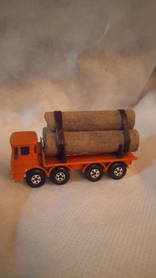 Matchbox Lesney Superfast 1973 Leyland Ergomatic Cab #10 Orange w/8 Wheels Toy - Image 1 of 4