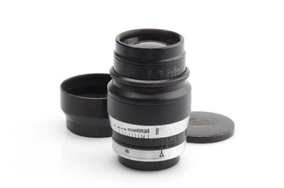 Leitz Leica M39 Hektor 1.9/7.3Cm Noir/Chrome #437556 - Photo 1/4