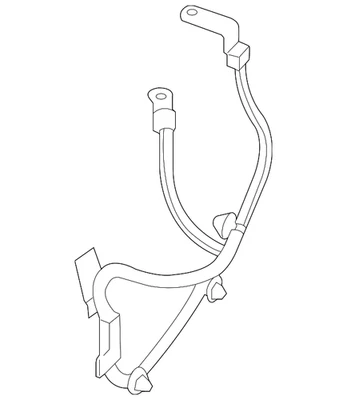 Nissan Pathfinder 2013-2018 genuino - Cable negativo 24080-3KA0A Foto 1 de 2