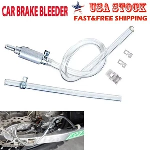 Brake Bleeder Hose - One Way Check Valve Tube Bleeding Tool Kit for CarMotorcyle - Picture 1 of 13