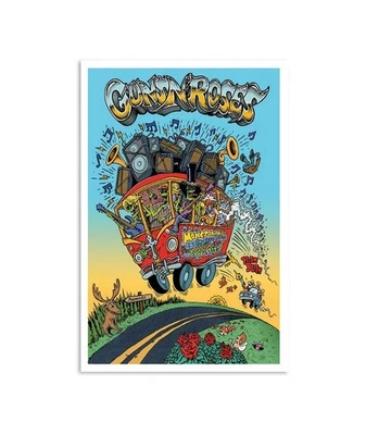 Guns N' Roses Moncton, NB, Canada 2023 Poster - Image 1 of 2