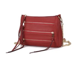 Bolso bandolera rojo MKF Collection by Mia K Alene NUEVO - Imagen 1 de 7