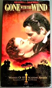 Gone With the Wind (VHS, 2001, 2-Tape Set, Double Cassette) Vivien Leigh! NEW! - Picture 1 of 6