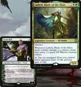 Lathril, Blade of the Elves Commander Deck TOKENS MTG Magic Ready-to-Play ELF - Picture 1 of 12