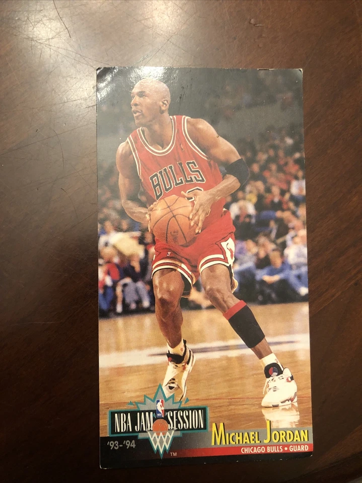 🔥🏀1993-94 Fleer NBA Jam Session #33 Michael Jordan - Image 1 of 1