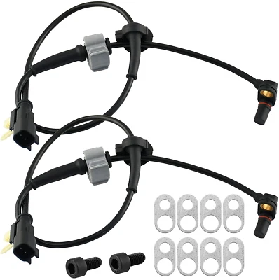 Juego de sensores ABS de velocidad de rueda delantera 4x4 para Chevrolet Silverado 1500 2014-2019 Foto 1 de 4
