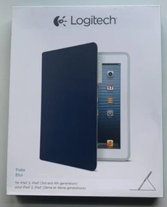 Logitech Folio iPad 2, iPad (3rd And 4th Generation) Dark Blue NIB Good Deal! - Picture 1 of 4
