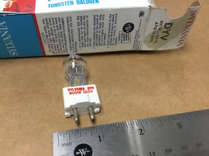 3 PC SYLVANIA DYV 120V 600W TUNGSTEN HALOGEN PROJECTOR LAMP - Picture 1 of 3