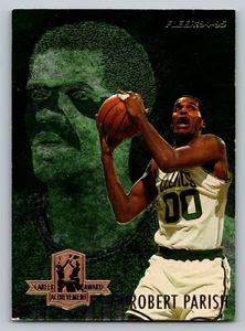 1994  Fleer #4 Robert Parish Career Achievement GREEN Boston Celtics - Picture 1 of 2