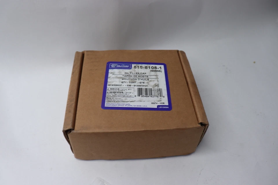 Tapa de llenado de aceite de motor Napa 819-8108-1 Foto 1 de 3