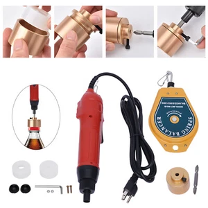Handheld Electric Bottle Capping Machine Screw Capper Sealing Tool Φ1-30mm 80W - Bild 1 von 12