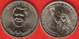 USA 1 dollar 2016 P mint "Ronald Reagan" UNC - Picture 1 of 1