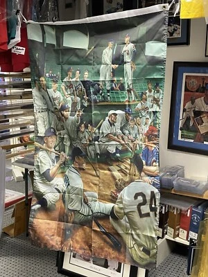 Griffey Jr Hall Of Fame 34” X 58” Vinyl Banner Beautiful. - Image 1 of 4