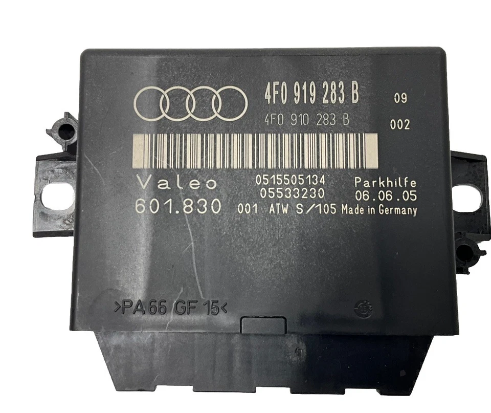 AUDI A6 2006 módulo informático asistente de estacionamiento estacionamiento 4F0919283B fabricante de equipos originales Foto 1 de 4
