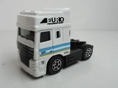 2010 Matchbox 10-Pack Exclusive DAF XF95 Space Cab (White Euro Transport) LOOSE - Image 1 of 4