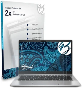 Bruni 2x Schermfolie voor HP ProBook 430 G8 Screen Protector Displaybeveiliging - Afbeelding 1 van 4