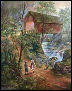 The Crossing-Chart Needlework Crafts DIY-Counted Cross Stitch Pattern - Picture 1 of 2