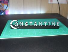 Constantine 3D printed Comic Logo Art