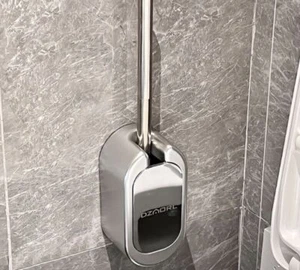 *Wandmontage WC Bürste Klobürste Klobürstenhalter Garnitur Toilettenbürste Stand - Bild 1 von 10