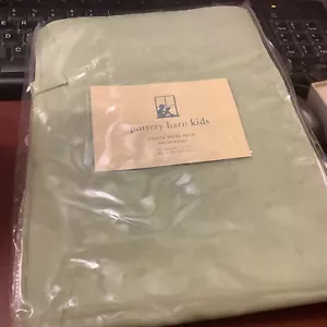 NEW/NIP~Pottery Barn Kids~JESSICA~Sheer Panel~44” X 44”~Celery Green~Tie Top~ - Picture 1 of 4