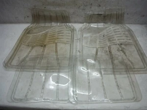 2003 ACURA 3.2 TL CARPET RUG MAT PLASTIC COVER SET FRONT & REAR OEM 2002-2003 - Bild 1 von 5