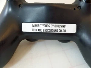 PS4 Controller Barcode label sticker Rear controller Label custom - Picture 1 of 18