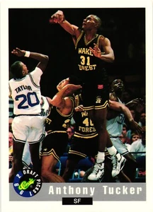 1992-93 Classic Draft Anthony Tucker Wake Forest Demon Deacons # Rookie rc - Picture 1 of 2