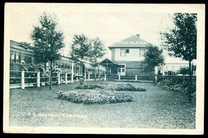 CHAPLEAU Ontario Postcard 1927 CPR Train Station - Picture 1 of 2