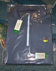 NEW PETER MILLAR 1/4 Zip Pullover Vest Sweater Shirt MASTERS AUGUSTA NATIONAL L - Picture 1 of 9
