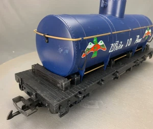 G Scale LGB 4080-W 01 White Pass & Yukon Single Dome Tank Car NIB! G0459 - Picture 1 of 9