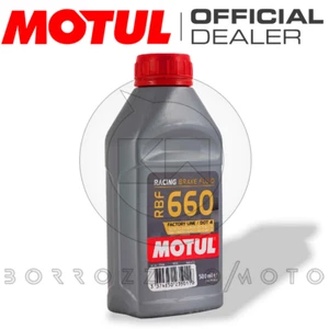 500ml MOTUL RBF 660 LIQUID OIL BRAKES DOT 4 MOTORCYCLE - Picture 1 of 2