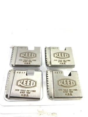 REED 1-1/2 NPT R12DN High Speed Steel Pipe Thread Replacement Dies - Image 1 of 3