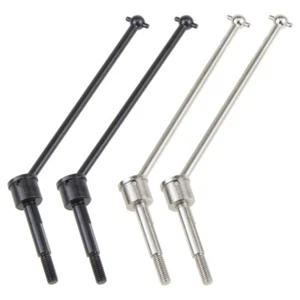 2 pz albero motore Dogbone giunto alluminio acciaio CVD per auto 1/10 HSP RC 166015 - Foto 1 di 12